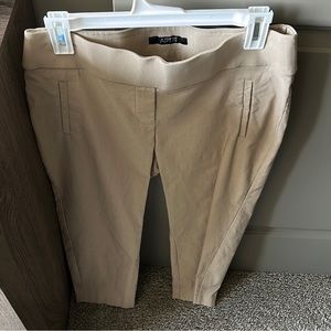 Apt. 9 Khaki Crop Slacks